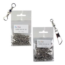 씨타임 맨도래 핀도래 실속형 소포장 민물 바다 소품, 1개, 30개입