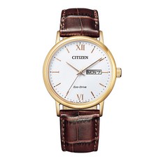 CITIZEN 男士系列皮革手錶 BM9012-02A