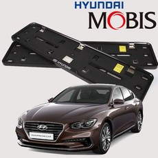현대모비스 정품 그랜저IG 순정 번호판 가드 플레이트 jx2*6134Bh, 현대 그랜저IG_천공용, 1개