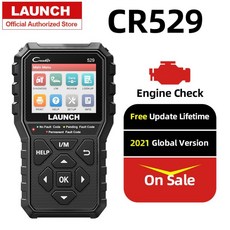 해외직구 LAUNCH Creade 차량용 진단기 529 CR529 OBD2 스캐너 자동차 진단 도구 OBDII 코드 리더 폴트 코드 리, 미국, obd2 scanner