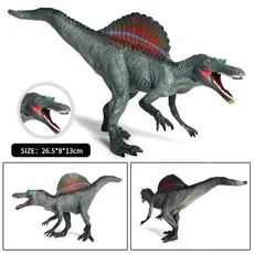굿샵 Oenux 쥬라기 공룡 Spinosaurus Indominus Rex 액션 피규어 오픈 입 티라노사우루스 동물 모델 컬렉션 아이 장난감 선물, 05 dinosaur model