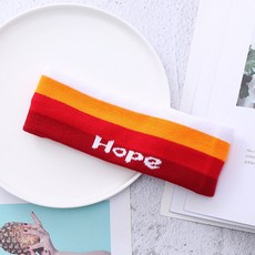 頭套 頭巾 運動髮帶 運動頭帶 頭帶 髮圈 運動頭巾 吸汗頭帶 彈力髮帶 止汗頭帶 止汗帶 束髮帶 洗臉髮帶 止汗, 漸變紅【運動髮帶】, 1個