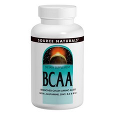 SOURCE NATURALS BCAA支鏈胺基酸膠囊, 60 件, 1個
