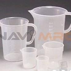 MB6 플라스틱 비이커 KA00-14 1개 3000ml 손잡이 부착 비커