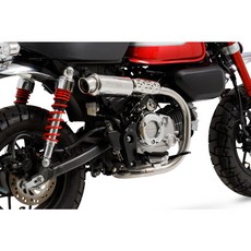 【安全屋】日本 MORIWAKI MONKEY125 全段排氣管 ZERO UP HONDA 全段 排氣管 JB05, SUS (不銹鋼拋光) (請先詢問庫存), 1個