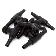 미미네아쿠아 1구 에어량조절기(블랙) 2개 - (에어조절), 1세트