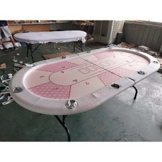 홀덤 테이블 접이식 텍사스 포커 게임 술게임 보드게임, 23. 연근가루 240x120CM