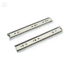 [오늘의택] 3단볼레일 서랍레일 35mm x 450mm 알루미늄레일 서랍장레일