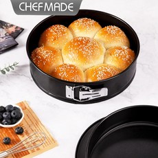 CHEFMADE 26公分圓形蛋糕模具，附可拆卸側邊, 1個