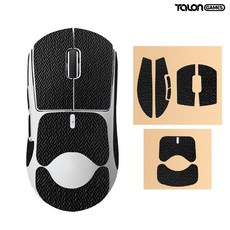 지슈라1 지슈라2 지슈스 그립테이프 마우스 리자드스킨 GPRO 슈퍼라이트2 탈론게임즈, 1개, 블랙 TG0045-1