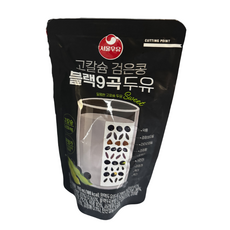 서울우유 고칼슘 검은콩 블랙9곡 두유, 190ml, 100개