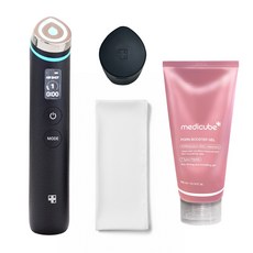 메디큐브 에이지알 부스터프로 + PDRN 초음파 젤 + 보호 헤드캡 + 융 클리너