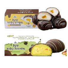 [봄날엔 세트] 초코퐁당 피스타치오떡 x 초코퐁당 요거꿀떡, 1개, 1.26kg
