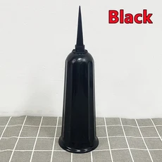 스파이크와 2/1PC 묘지 꽃병 무덤 마당 야외 장식에 대 한 플라스틱 홀더, 03 1PC Black, 03 1PC Black