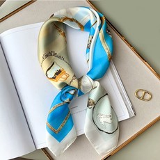 70*70cm 봄 가을 레이디 비치 실크 스카프 새 스타일 Headscarf 여성 패션 스퀘어 목도리 랩 럭셔리 풀라 두건 머플러