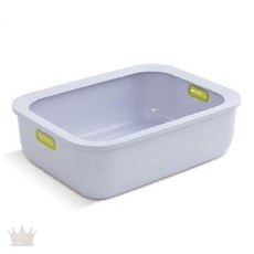 반려묘 개방형 사각 내구성 실내용 배변용기 위생관리 청소편리 튼튼한구조, 1개