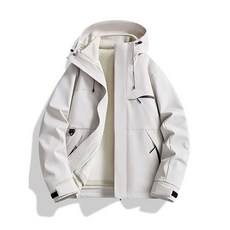 【時尚前線】臺灣發貨25戶外三閤一衝鋒衣男防風防水休閒簡約百搭運動夾克機能風1113 NSZL