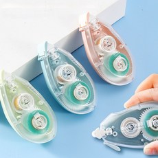 양면 풀테이프 다이어리 아날로그 풀테이프리필 문구 테이프풀 양면테이프, 1개, 2-풀테이프-핑크