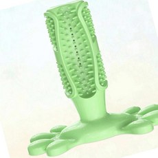 엠비아7 애견 셀프칫솔 그린 소형견칫솔