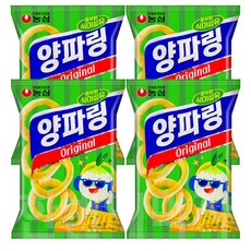 농심 양파링 오리지널, 50g, 4개