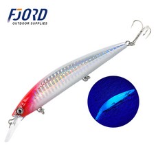 70S 미끼 헤비 긴 110S 미노우 FJORD 37G 인공 저크베이트 팅 90S 29G 싱킹 낚시 17G, 색상 4, color 4, 1개