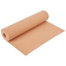 11.4피트 x 15.7인치 코르크 롤 샌디 브라운 시트 게시판 배경 보드 주방 핫패드 벽 장식 및 DIY 공예용 두께 2mm, 1세트, 구형