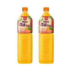 해태htb 과일촌 데일리 감귤자몽 주스, 6개, 1.5L