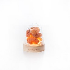 【Montagne】mini富士山 紅瑪瑙 自信Ｘ包容 水晶擴香組, 1個, 不贈精油