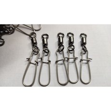 船釣耗材專賣 敲底捨棄線連結0/2轉環 7#別針 台灣製造 高強度轉環 快速沉底 更換釣組方便, 1個, 20入