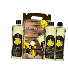 추석선물 식용유 선물세트 목우촌 카놀라유 1호(쇼핑백포함), 본상품