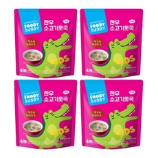 푸디버디 한우 소고기뭇국, 180g, 4개