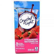 크리스탈라이트 스트로베리 워터멜론 파우더 피쳐팩 6포