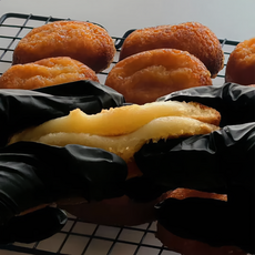 [글루텐프리] 버터떡 수제 상하이버터떡 빵 상하이 디저트 개별포장, 5개, 40g