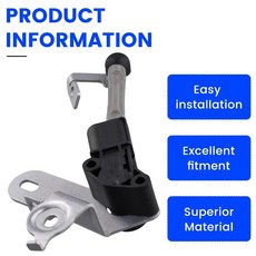 서스펜션 레벨 센서 앞 우측 높이 브래킷, 1개, 1. Black Silver