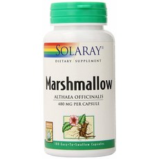Solaray 藥蜀葵根膠囊 480mg, 1個, 100 件