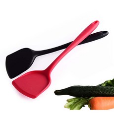 嚴選SHOP 耐熱全包矽膠鍋鏟 炒菜鏟 矽膠鏟 菜鏟 鏟子 炒菜鍋鏟 矽膠炒菜鏟 K231, 1個, (紅色)耐熱全包矽膠鍋鏟*1支