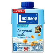 Lactasoy soymilk 500ml 태국두유 worldfood, 1개