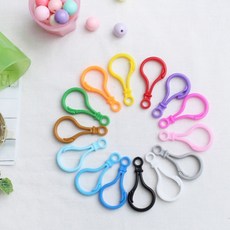 짱패브릭 플라스틱칼라고리-16color 가방고리 안전고리, 그린, 10개