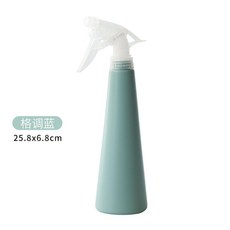 小胖噴壺-淡綠色 園藝澆花噴霧瓶, 1個, 360ML噴壺-格調藍