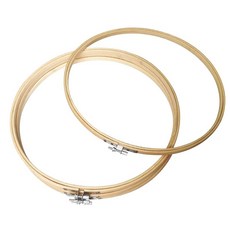 5매 대나무제 자수 프레임 자수 프레임 도구 원형 지름 30cm 크로스 스티치 퀼팅용