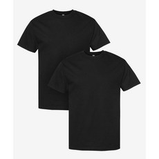 [한정특가] 3팩 트리플에이 1301 무지 티셔츠 기본티 남녀공용 블랙