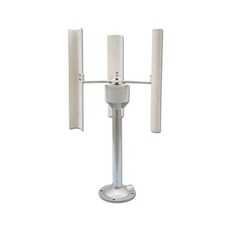 소형풍력발전기 휴대용 풍력터빈 에너지 발전기 터빈 풍차, 세 개의 수직 날개 풍력 발전기 모델, 1개