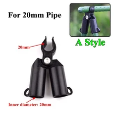 식물거치대고춧대 집개 랙 식물 거치대AB 타입 고정 클립 차양 기둥 접목 말뚝 커넥터 등반 덩굴 브래킷 정원 액세서리 5 개 10, 5pcs, 03 A style  20mm, 5개