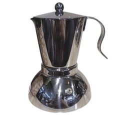 Junior Passione 304不鏽鋼摩卡壺 台灣製造, Silver, 1個