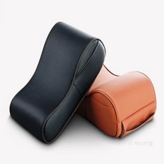 차량 콘솔쿠션 자동차팔쿠션, 블랙, 1개