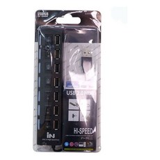 USB 2.0 7포트 허브 블랙(IN-U7BKA)blo2+9Gmn