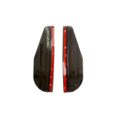 NOV- 사이드미러 빗물 방지 커버 빗물받이 빗물받침 빗물막이 레인커버, 1세트