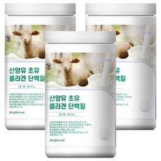 퍼펙토 산양유 초유 콜라겐 단백질, 250g, 3개