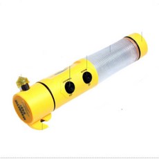 차량용 비상탈출 경광등 안전망치 자석 LED 경광봉 손전등, 상세페이지 참조, 1개