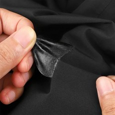 겨울 패딩 점퍼 찢어짐 구멍 수선 보수용 방수 원단 패치 테이프 바람막이 옷, 5패딩수선패치-먹색, 1개